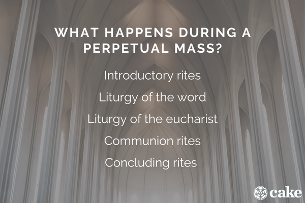 What happens during a perpetual mass